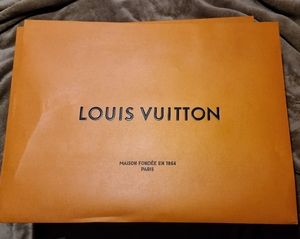 Authentic Louis Vuitton Shopping Tote and Gift Box